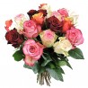 roses rouges sans verdure