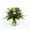 Zarte Blumen in Rosa