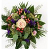 Zarte Blumen in Rosa