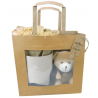 Geschenkset Bär&Trockenstrauss