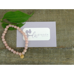 Armband rosa / gold