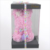 Schaumrosen Bunny rosa 25cm